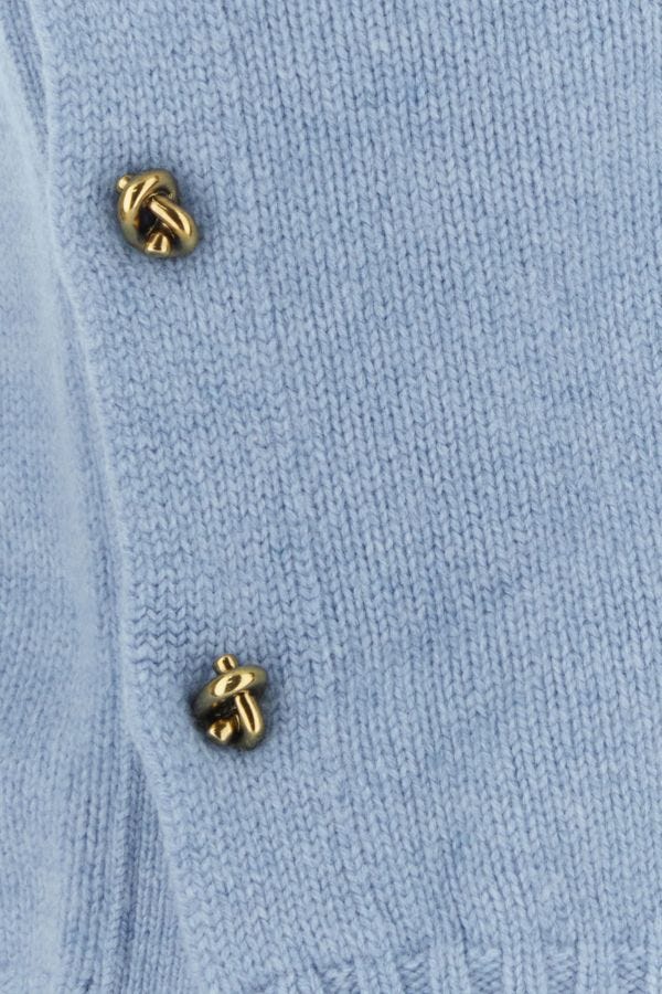 BOTTEGA VENETA | Powder blue wool sweater