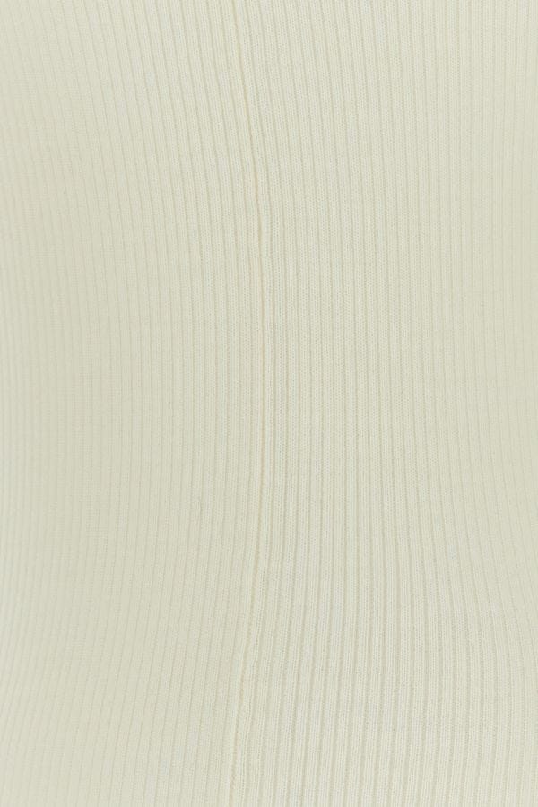 BOTTEGA VENETA | Ivory wool tank top