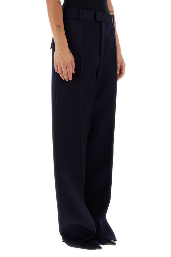 BOTTEGA VENETA | Dark blue wool pant