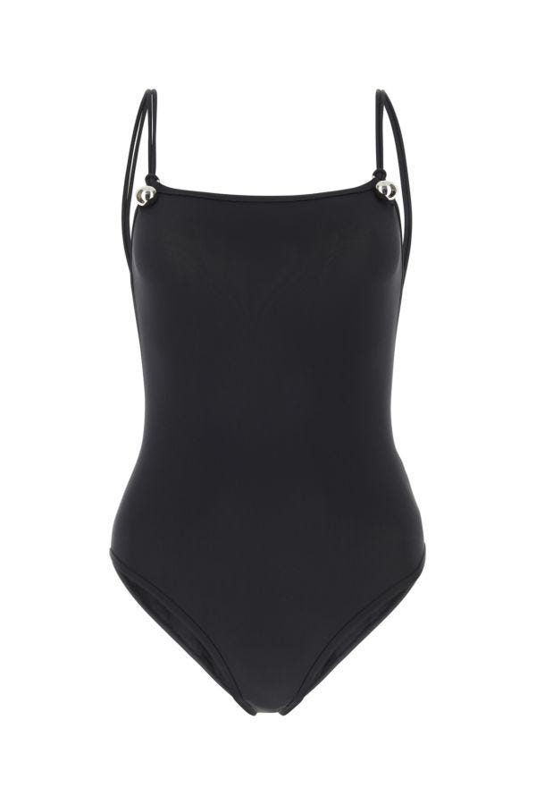 BOTTEGA VENETA | Black stretch nylon Drop swimsuit