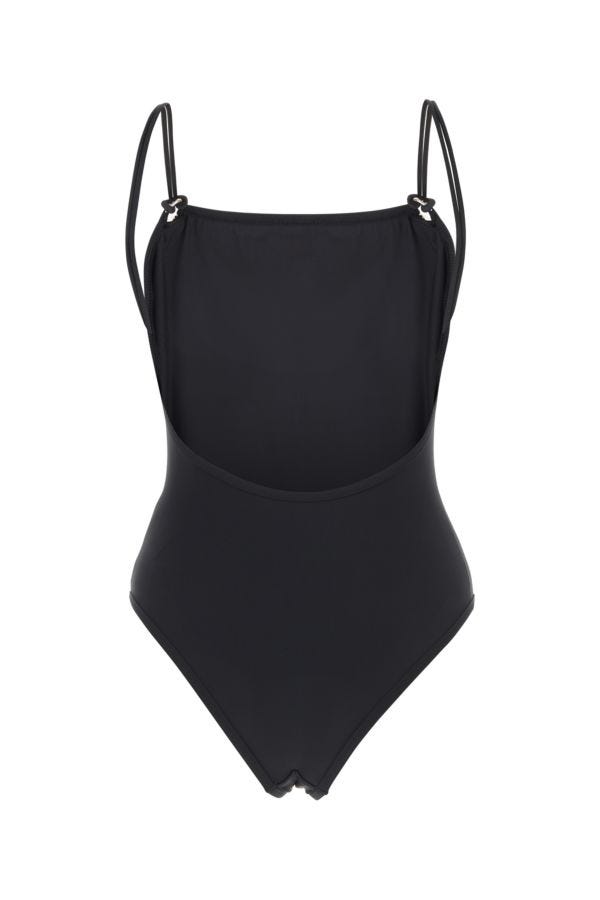 BOTTEGA VENETA | Black stretch nylon Drop swimsuit