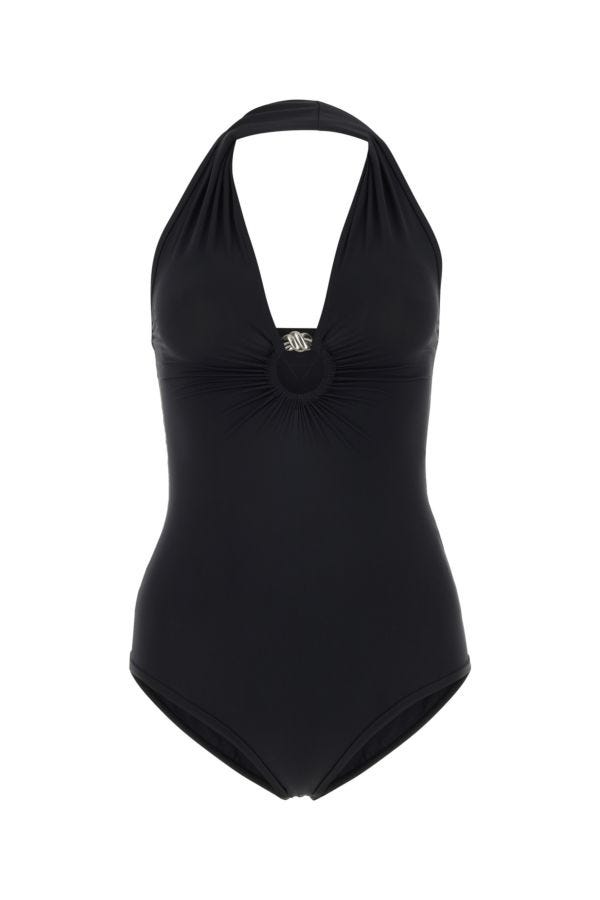 BOTTEGA VENETA | Black stretch nylon Knot swimsuit