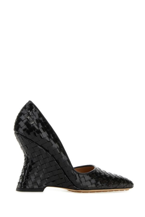 BOTTEGA VENETA | Black leather Comet pumps