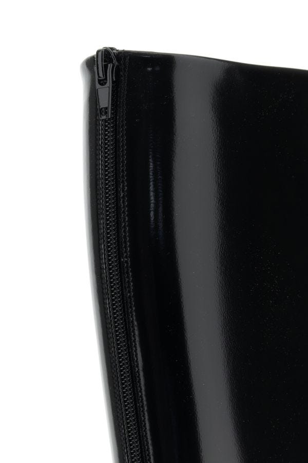 BOTTEGA VENETA | Black leather Atomic boots