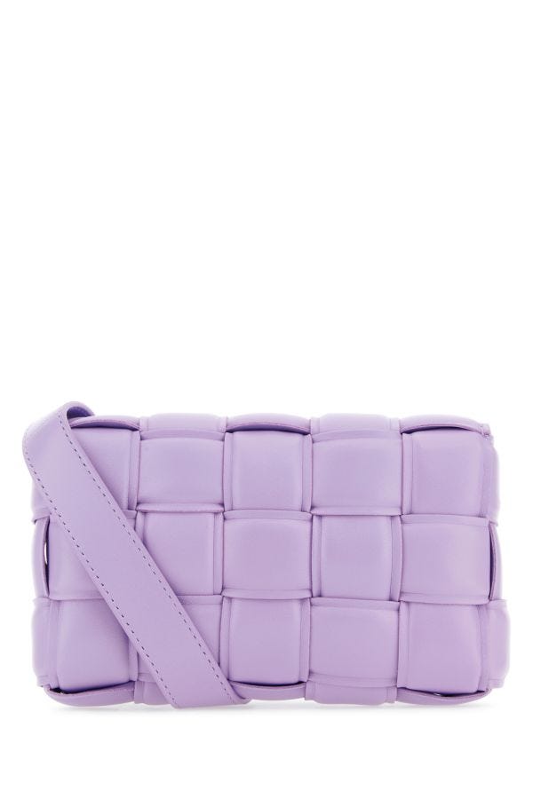 BOTTEGA VENETA | Lilac nappa leather small Padded Cassette crossbody bag