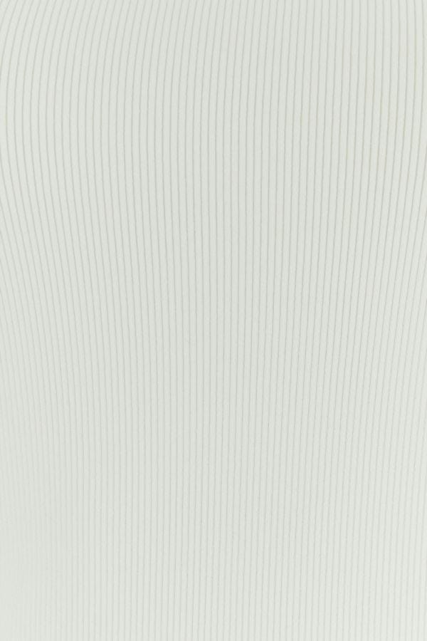 BOTTEGA VENETA | White cotton stretch tank top