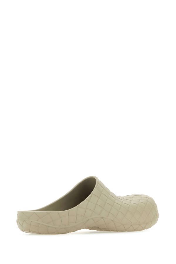 BOTTEGA VENETA | Light grey rubber Beebee mules