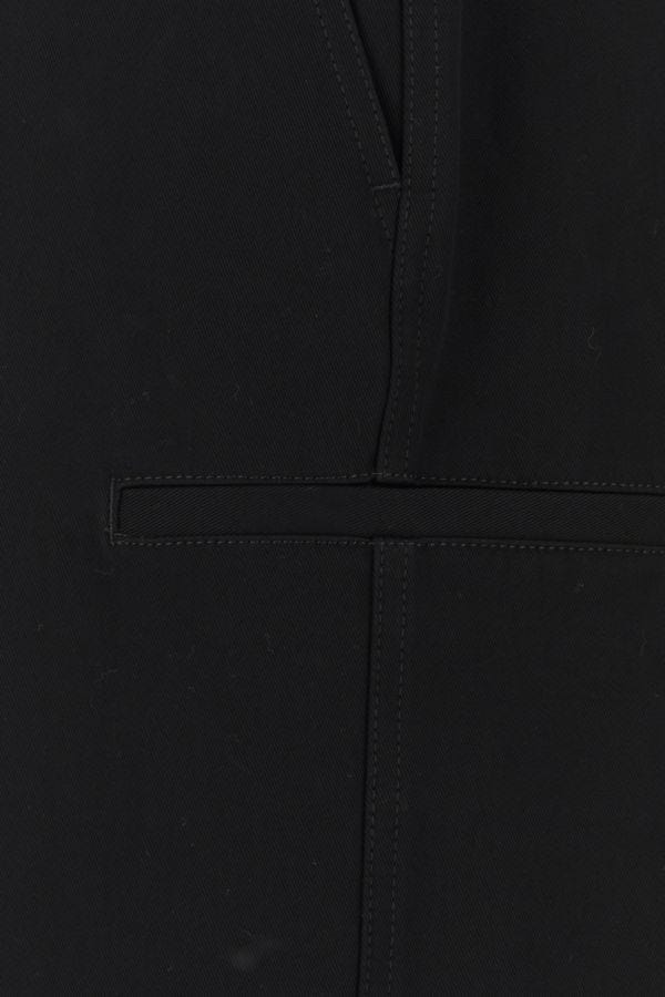 BOTTEGA VENETA | Black twill bermuda shorts
