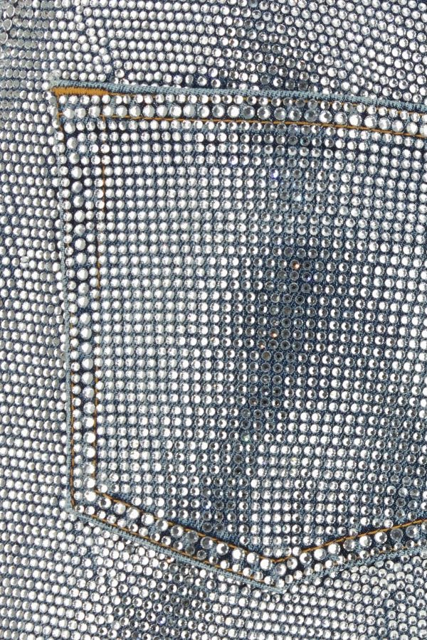 MAISON MARGIELA | Embellished denim shorts