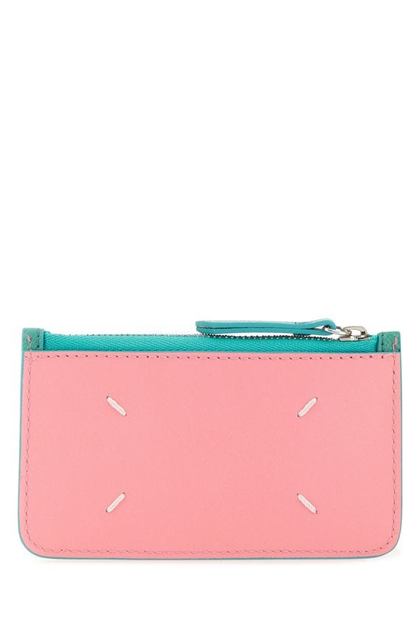 MAISON MARGIELA | Two-tone leather card holder