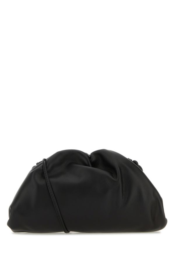 BOTTEGA VENETA | Black nappa leather mini Pouch clutch