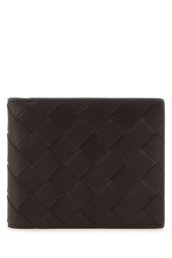 BOTTEGA VENETA | Dark brown leather wallet