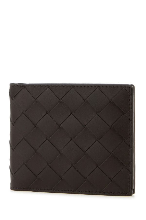 BOTTEGA VENETA | Dark brown leather wallet