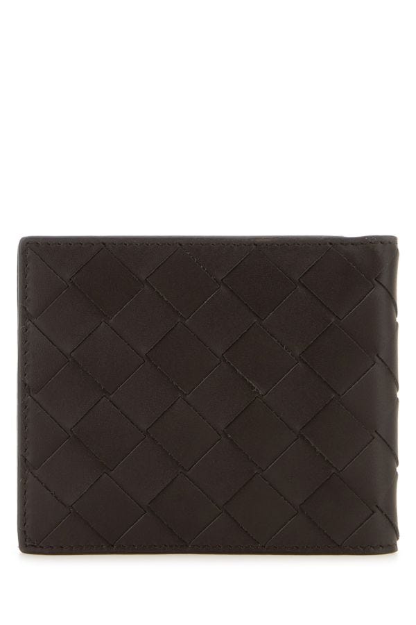 BOTTEGA VENETA | Dark brown leather wallet