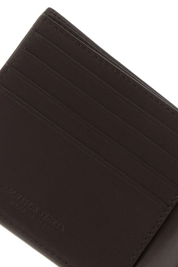 BOTTEGA VENETA | Dark brown leather wallet