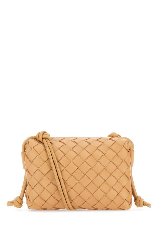 BOTTEGA VENETA | Skin pink leather mini Loop crossbody bag