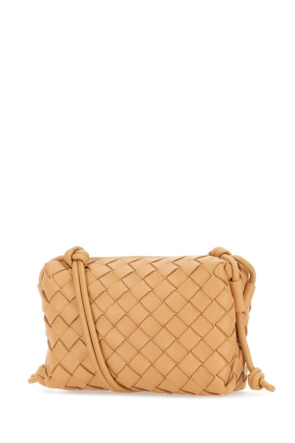 BOTTEGA VENETA | Skin pink leather mini Loop crossbody bag
