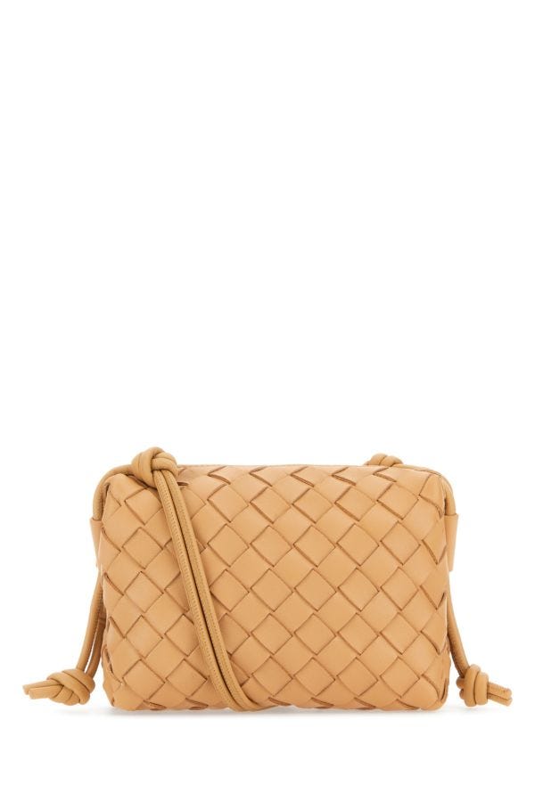 BOTTEGA VENETA | Skin pink leather mini Loop crossbody bag