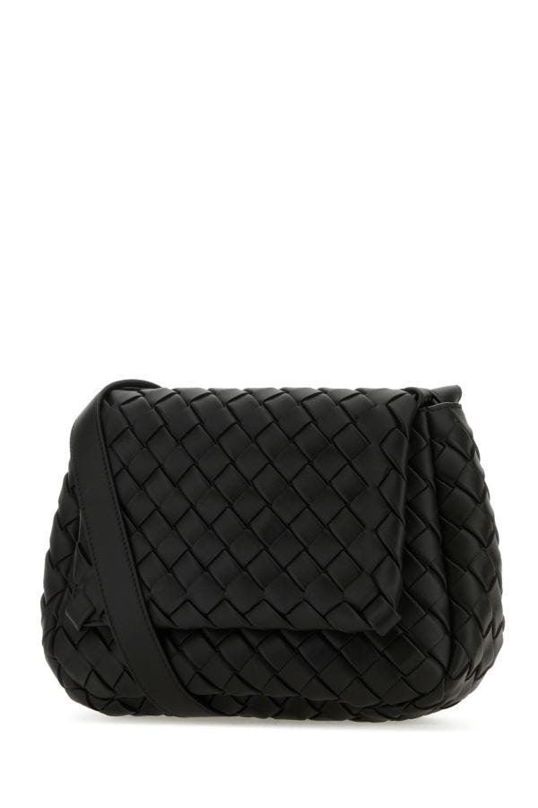 BOTTEGA VENETA | Black leather small Cobble crossbody bag