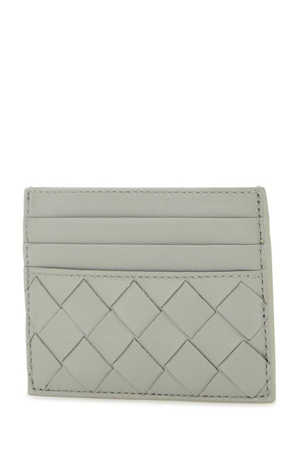 BOTTEGA VENETA | Grey leather card holder