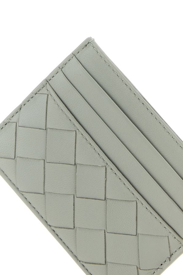 BOTTEGA VENETA | Grey leather card holder