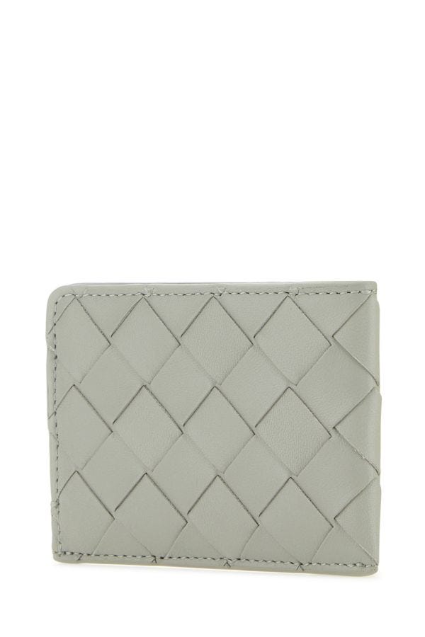 BOTTEGA VENETA | Light grey leather card holder