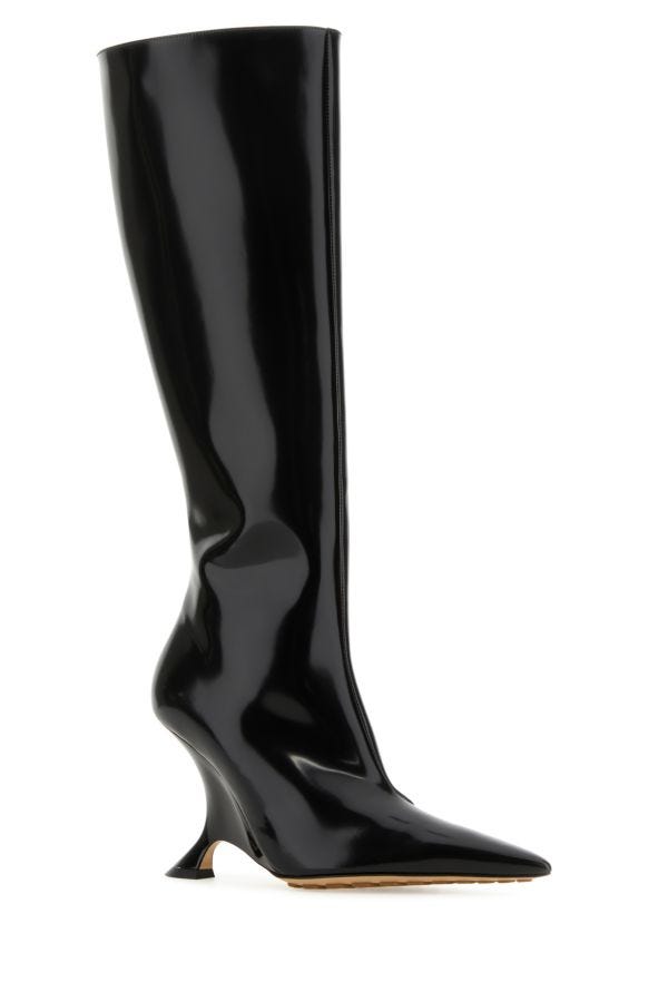 BOTTEGA VENETA | Black leather Rocket boots