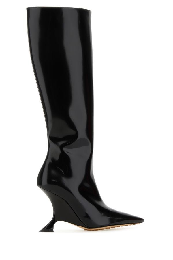 BOTTEGA VENETA | Black leather Rocket boots