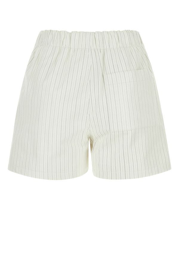 BOTTEGA VENETA | Printed leather shorts