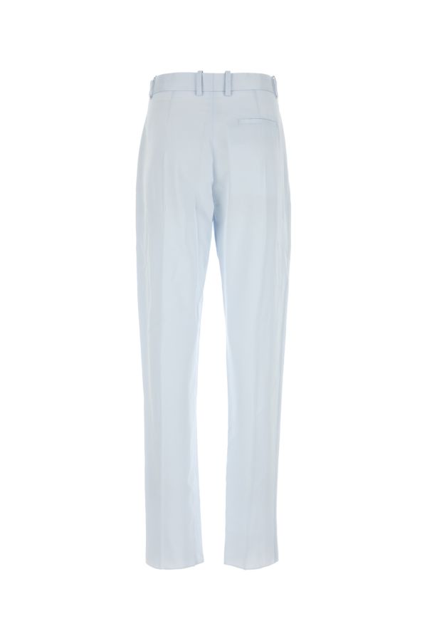 BOTTEGA VENETA | Pastel light-blue twill pant