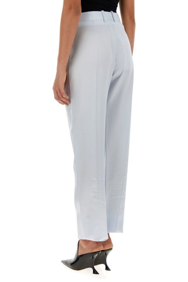 BOTTEGA VENETA | Pastel light-blue twill pant