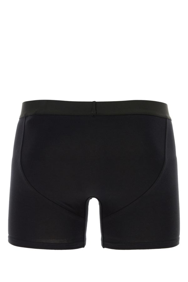 BALENCIAGA | Black stretch cotton Racer boxer