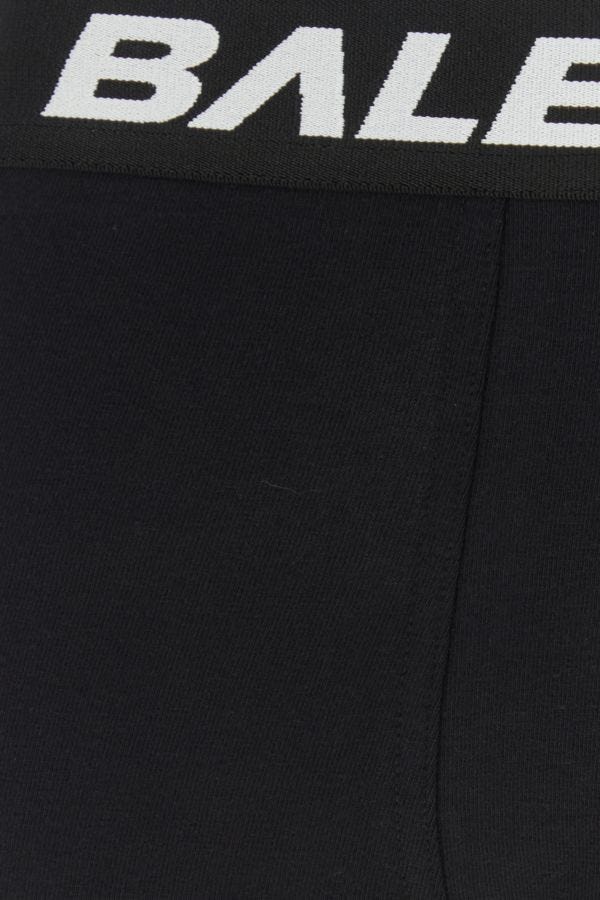 BALENCIAGA | Black stretch cotton Racer boxer