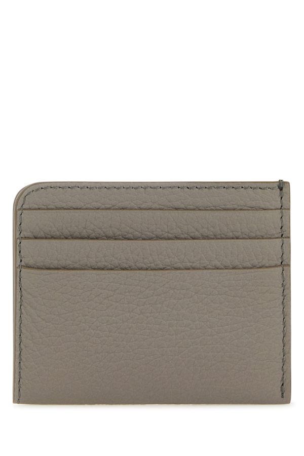 MAISON MARGIELA | Dove grey leather card holder
