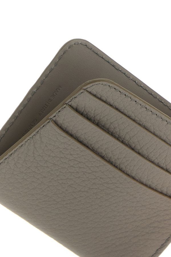 MAISON MARGIELA | Dove grey leather card holder