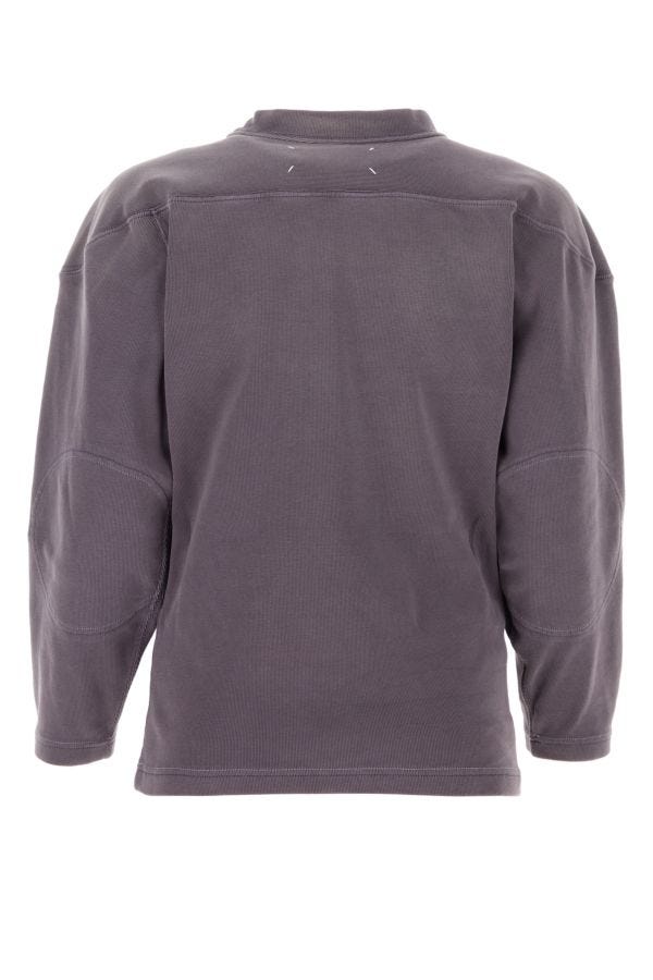 MAISON MARGIELA | Purple cotton sweatshirt