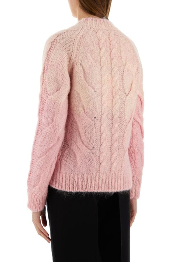 MAISON MARGIELA | Pink mohair blend sweater