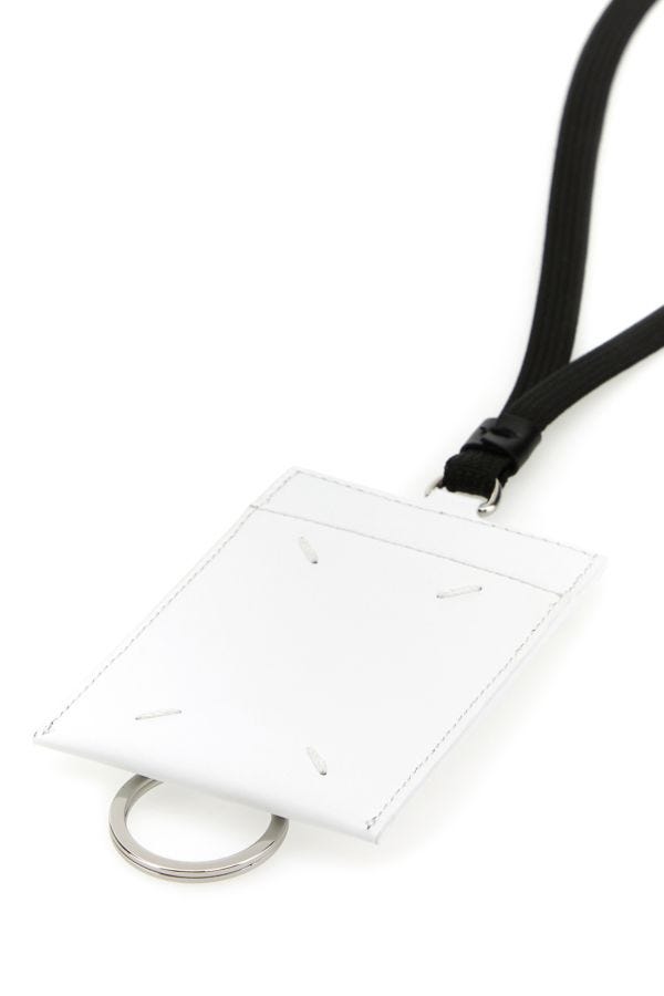 MAISON MARGIELA | White leather card holder