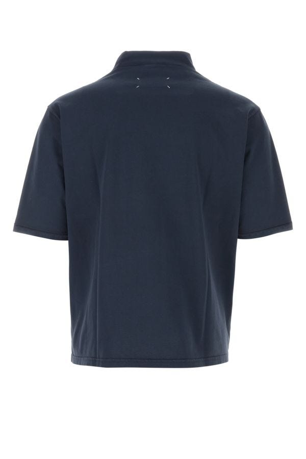 MAISON MARGIELA | Navy blue cotton t-shirt