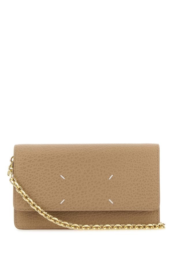 MAISON MARGIELA | Antiqued pink leather clutch