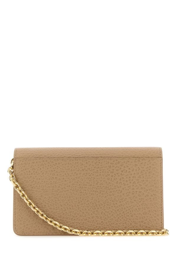 MAISON MARGIELA | Antiqued pink leather clutch