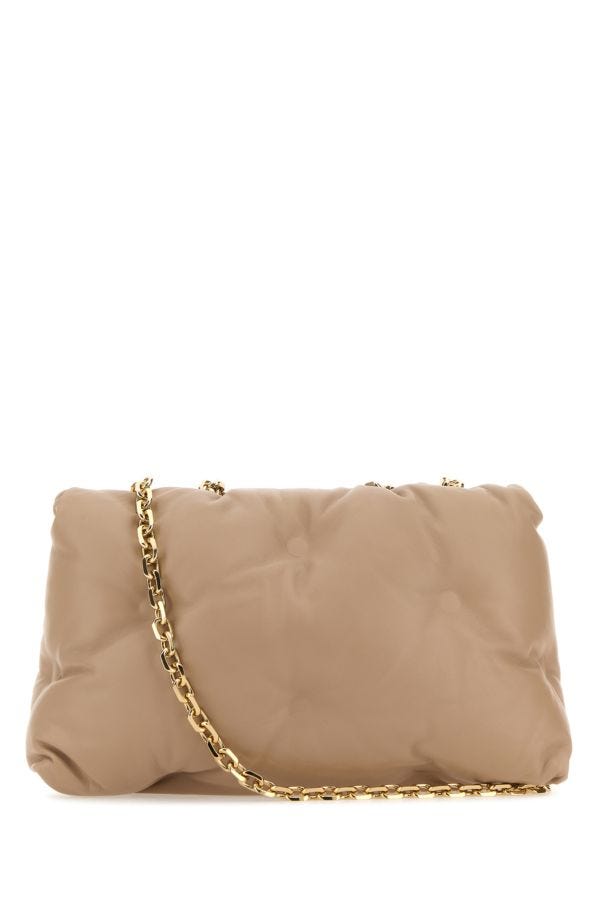 MAISON MARGIELA | Antiqued pink nappa leather medium Glam Slam shoulder bag