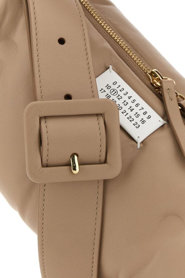 MAISON MARGIELA | Antiqued pink nappa leather Glam Slam crossbody bag