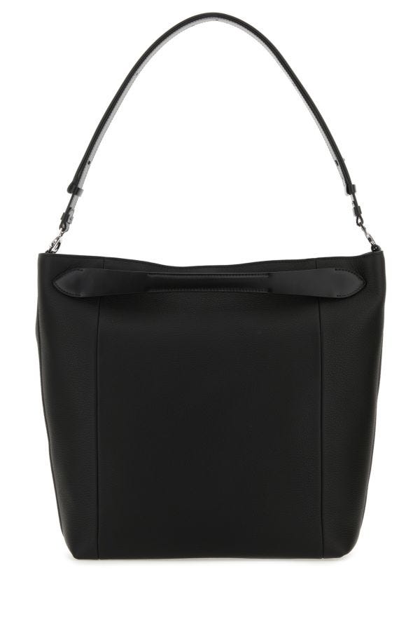 MAISON MARGIELA | Black leather Soft 5AC shopping bag