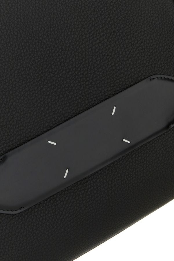 MAISON MARGIELA | Black leather Soft 5AC shopping bag