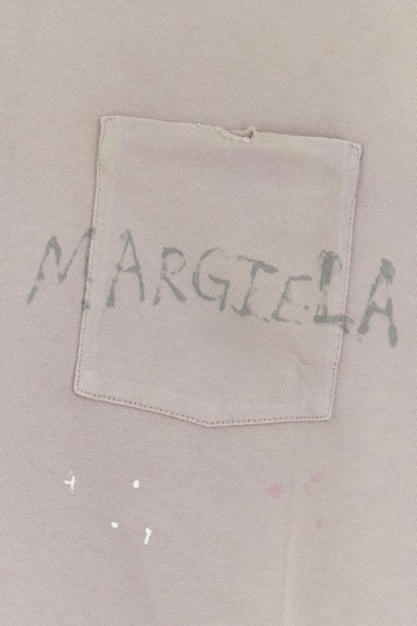 MAISON MARGIELA | Antiqued pink cotton t-shirt