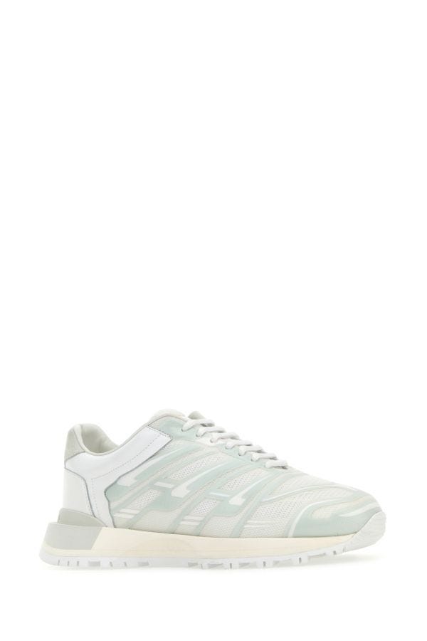MAISON MARGIELA | White mesh and rubber 50-50 sneakers