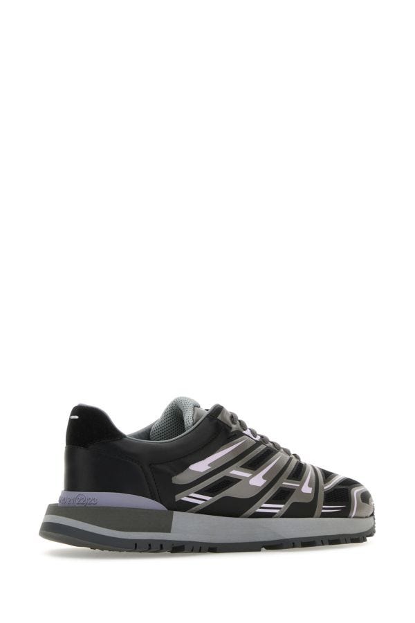 MAISON MARGIELA | Multicolor mesh and rubber 50-50 sneakers