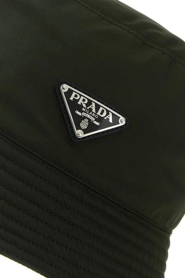 PRADA | ボトルグリーン Re-Nylon バケットハット