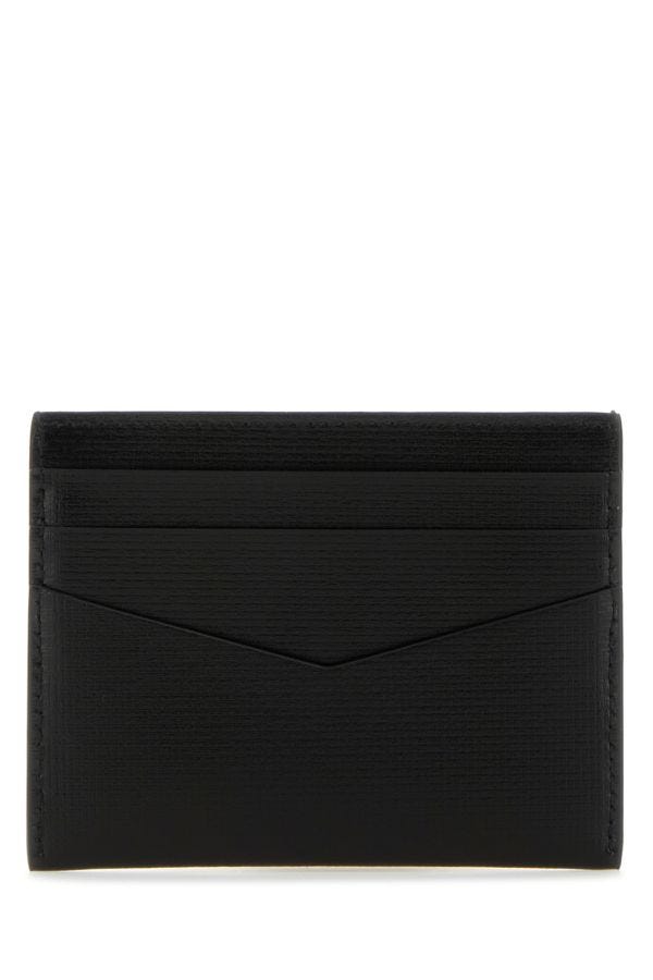 GIVENCHY | Black leather card holder